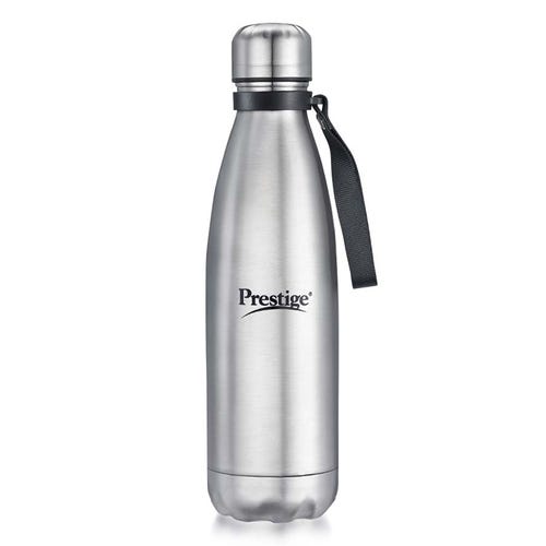 Prestige Thermopro PWSL Stainless Steel Vacuum Water Bottle, 1.0L (Silver)