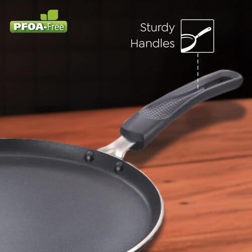 Omega Select Plus Aluminium Non-Stick Omni Tawa with Sleeve Packing