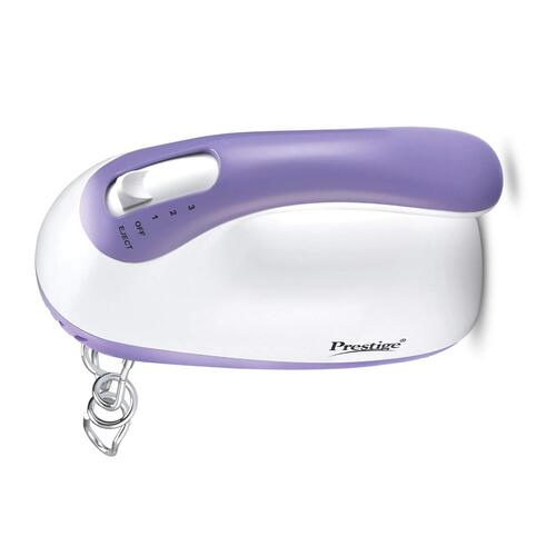 Prestige PHM 2.0 Hand Blender 300 W with High Quality Stainless Steel Attachments (White, purple)