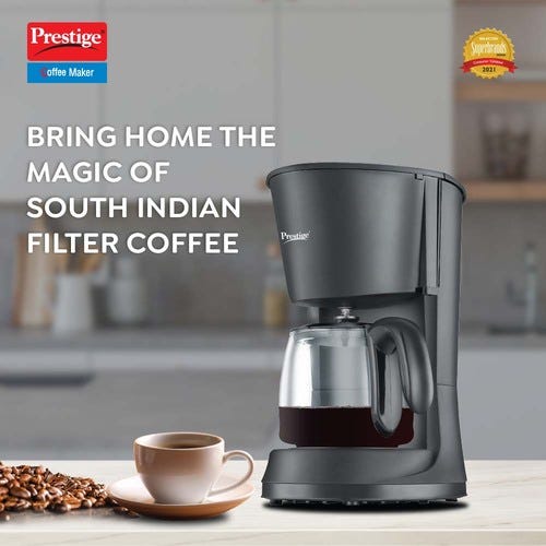 Prestige PCMD 4.0 Coffee Maker 800 W, 0.7L