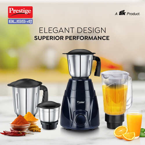 Prestige Bliss 750W 4J Mixer Grinder