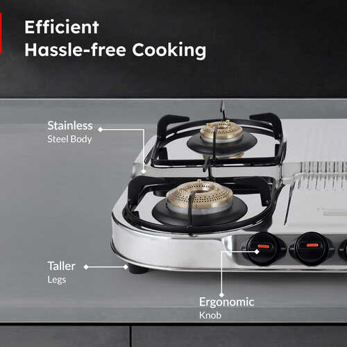 Prestige Royale Stainless Steel Gas Stove - DGS