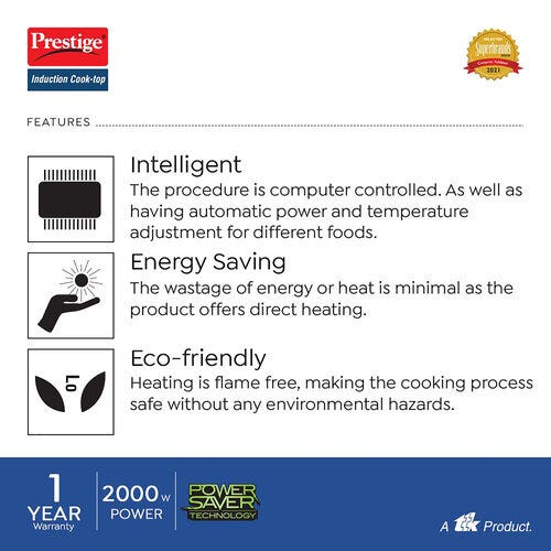 PRESTIGE INDUCTION COOK-TOP IRIS 2