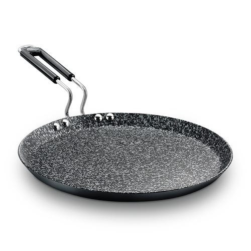 Prestige Durastone Hard Anodised 6 Layer Non-Stick Omni Tawa, (Black)