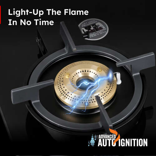 Prestige Svachh Efficia HOB 04 AI (with Toughened Glass Top Multi Spark Ignition System & 4 Brass Burners)