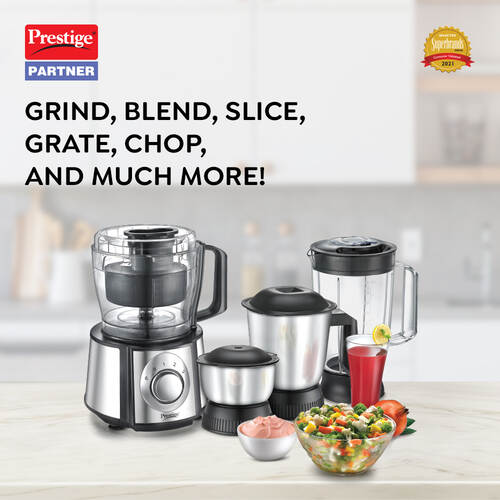 Prestige Partner Stainless Steel Food Processor 1000 W