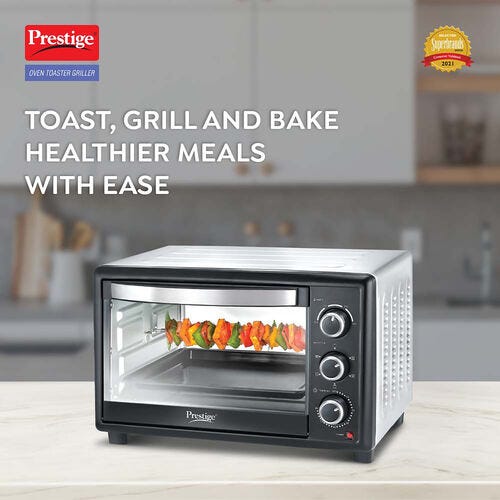 Prestige POTG 28RC Oven Toaster Griller with Convection and Air Fryer Function