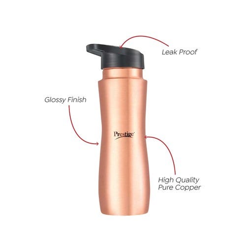 Prestige Tattva TCB 07 Copper Water Sipper, 0.7L