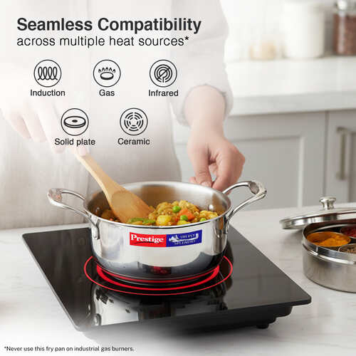 Prestige Tri Ply Splendid Casserole With SS Lid