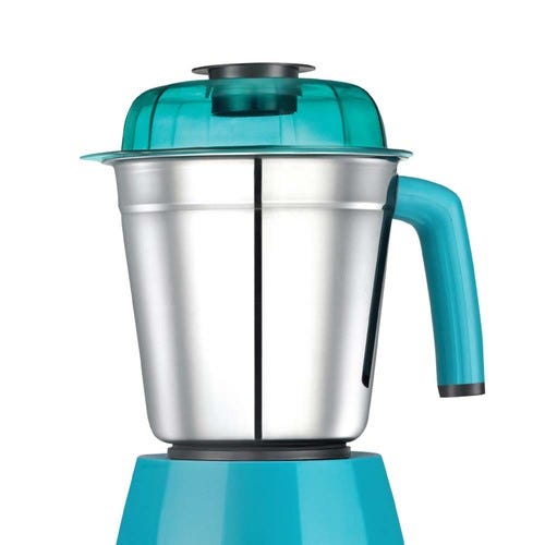 Prestige Jade 550 W Mixer Grinder, 3 Jars (1500 ml, 1200 ml, 450 ml) (Blue, Silver)