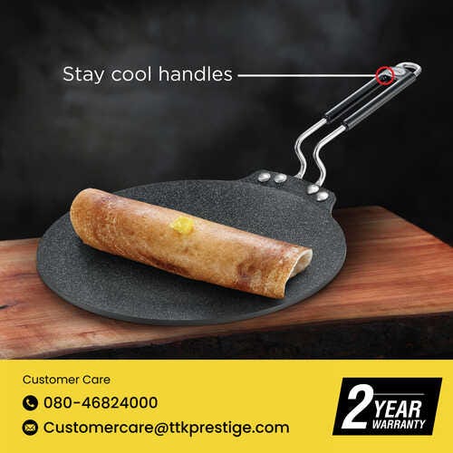Prestige Durastone Hard Anodised Non-Stick Cookware Dosa Tawa