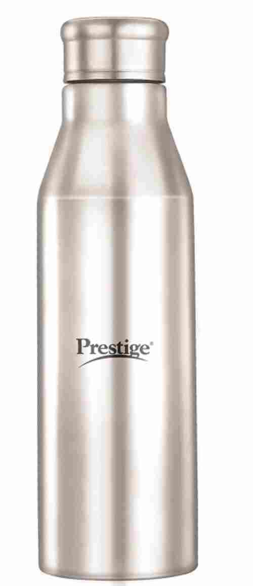 Prestige PSWBC 08 Stainless Steel Water Bottle, 1 L (Silver)