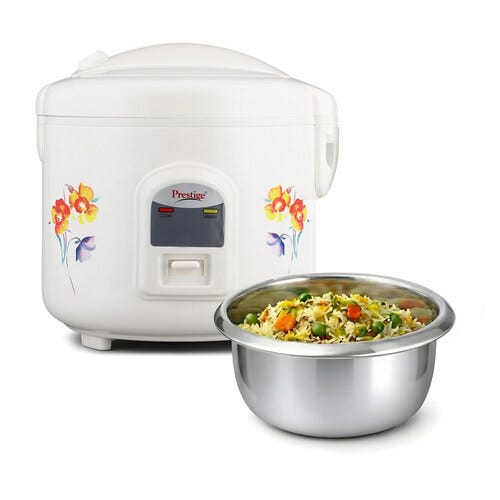 Prestige Delight Electric Rice Cooker - PRWCS 1.2 (1.2L Closed Type)