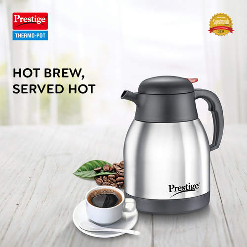 Prestige Thermo-Pot Stainless Steel Coffee & Tea Flask (PSCF 1.5L)