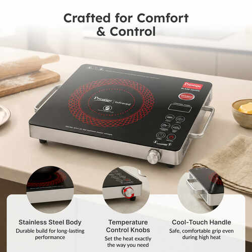Prestige Infrared Cooktop - Blaze 2200W