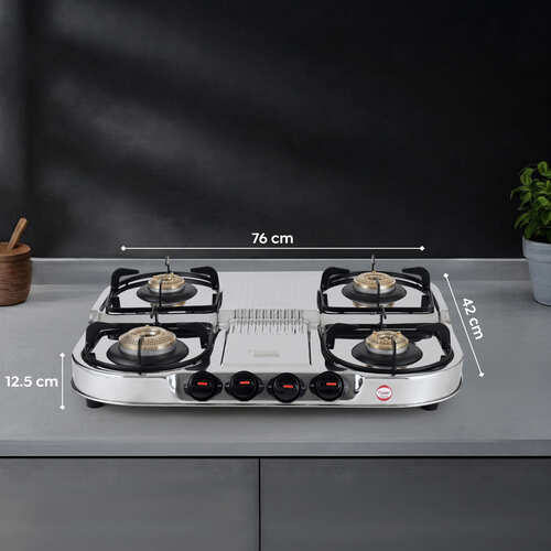 Prestige Royale Stainless Steel Gas Stove - DGS