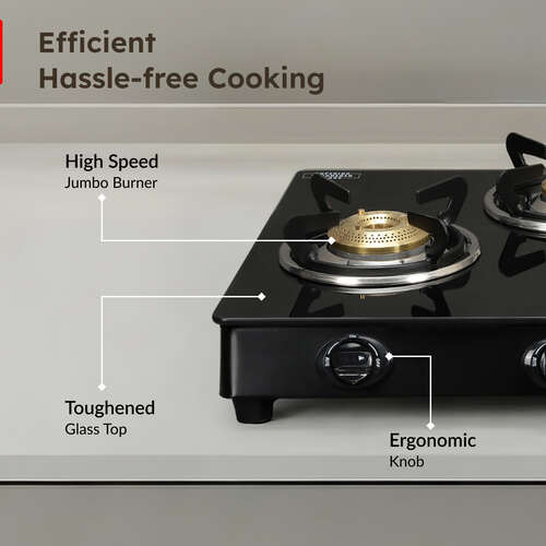Prestige Marvel Plus Toughened Glass Top Gas Stove (4 Burners) - GTM 04 AI