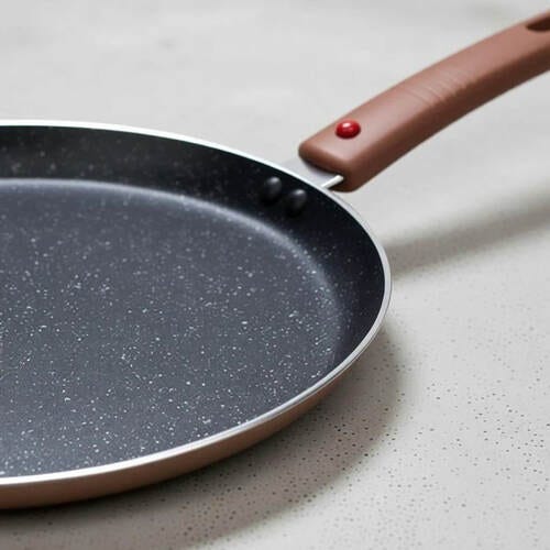 Prestige Omega Marble Tawa 25 cm diameter (Aluminium, Non-stick, Induction Bottom)