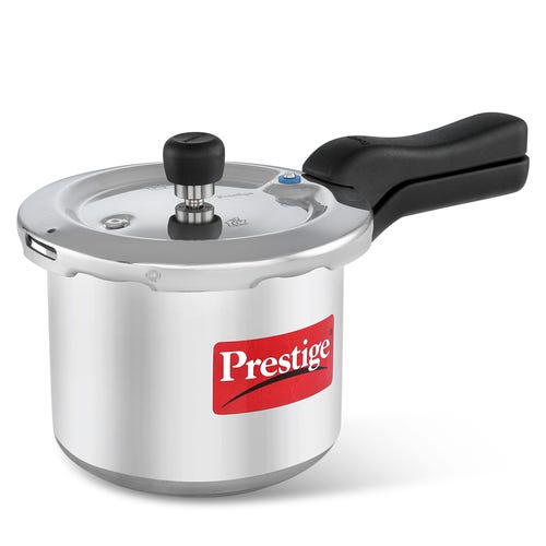 Prestige Svachh Aluminium Anti Bulge Induction Base Pressure Cooker (Silver)