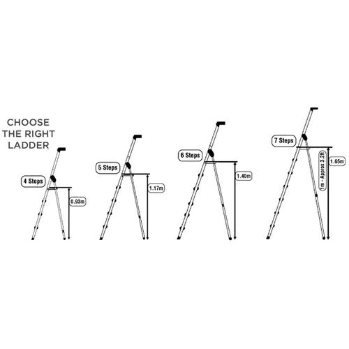 Prestige CleanHome PCBL 7 Steps Household Ladder