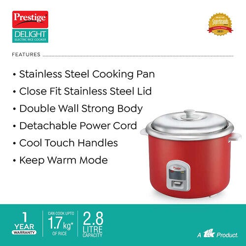 Prestige Delight Electric Rice Cooker Cute