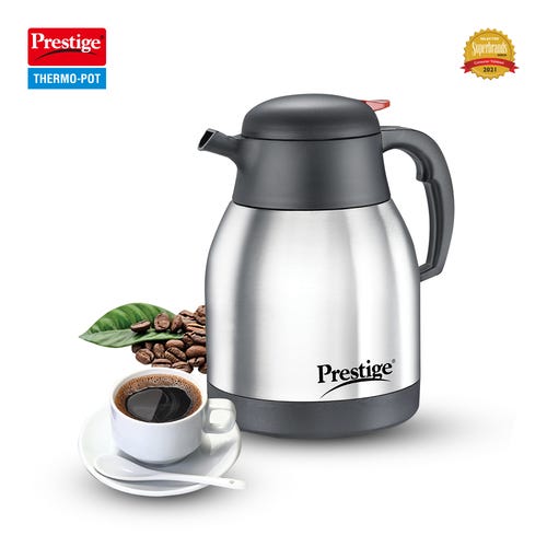 Prestige Thermo-Pot Stainless Steel Coffee & Tea Flask (PSCF 1.5L)