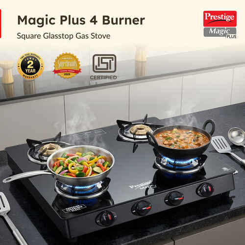 Prestige Magic Plus LP Gas Stove GTMP 04 SQ