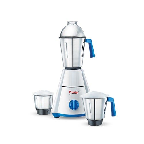 Prestige 550 Watts Nakshatra Mixer Grinder with 3 Stainless Steel Jars|3 Dome Lid| 3 Super Efficient Blades|Sturdy Handles