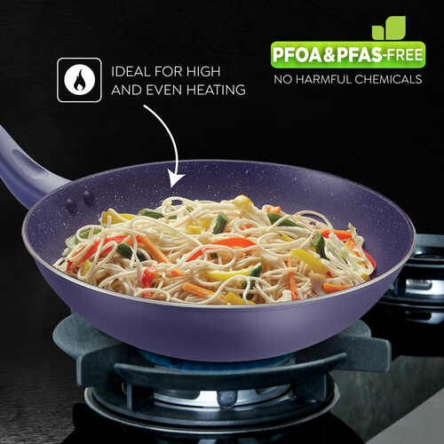Prestige Ceraglide Ceramic Coating Non-Stick Aluminium Cookware Wok