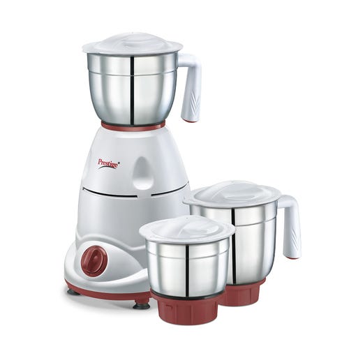 Prestige 500 Watts Tulip Classic Mixer Grinder with 3 Stainless Steel Jars