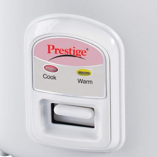 Prestige Delight PRWO Electric Rice Cooker (White), 1.4 Litre