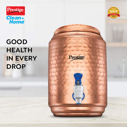 Prestige Tattva Copper Water Dispenser 8L