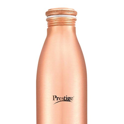 Prestige Tattva TCB 05 Copper Water Bottle, 0.95L