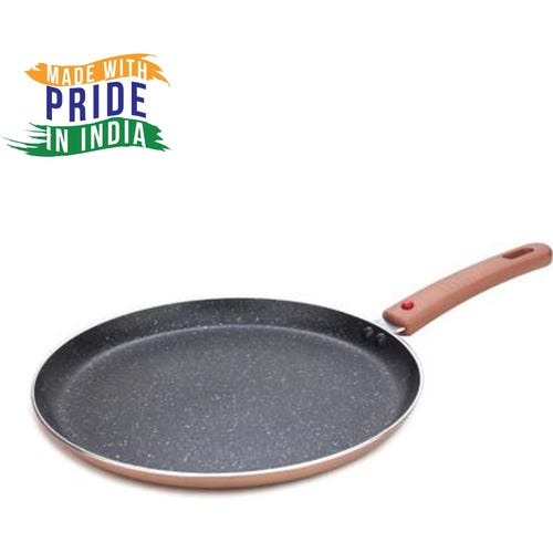 Prestige Omega Marble Tawa 25 cm diameter (Aluminium, Non-stick, Induction Bottom)