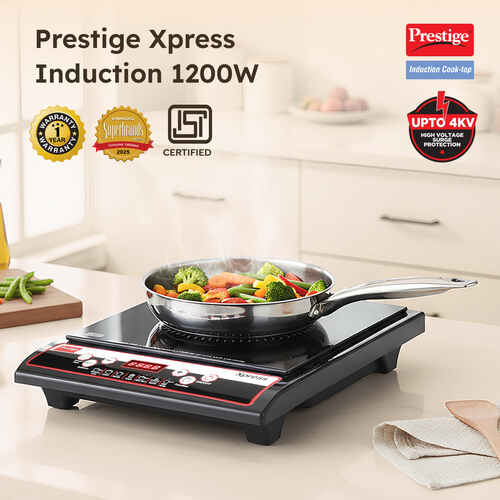 PRESTIGE INDUCTION COOKTOP – XPRESS 1200W | AUTOMATIC VOLTAGE REGULATOR