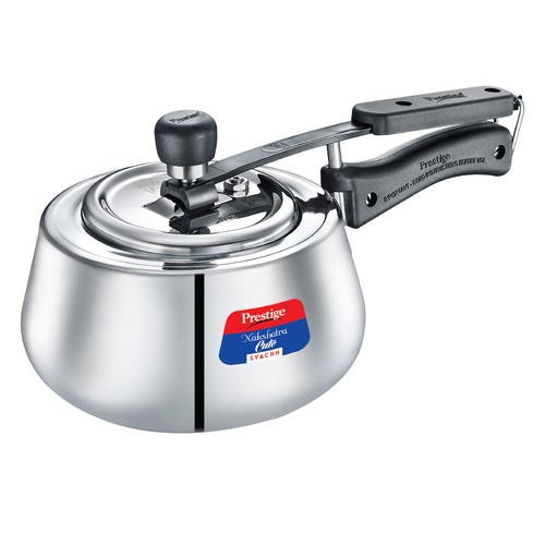 Prestige Nakshatra Cute Svachh Stainless Steel Pressure Cooker 2 L