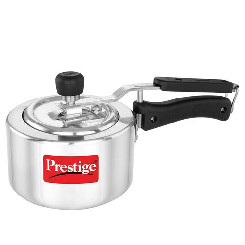 Prestige Nakshatra Svachh Aluminium Spillage Control Pressure Cooker (Silver)