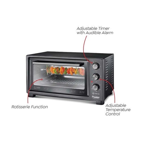 Prestige POTG 40L Oven Toaster Griller with Convection Function