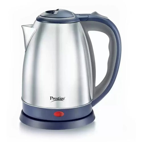 Prestige Atlas 1.8 Electric Kettle (1.8 L, Blue, Silver)