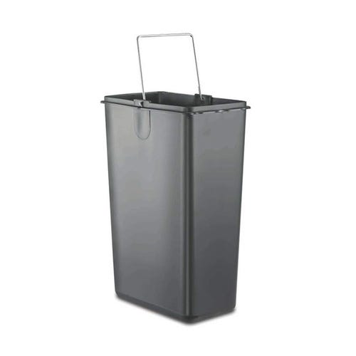 Prestige CleanHome PFBT Flip Bin (Triple) with Lid, 24L (Silver)