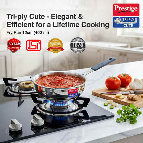 Prestige Tri Ply Cute Fry Pan