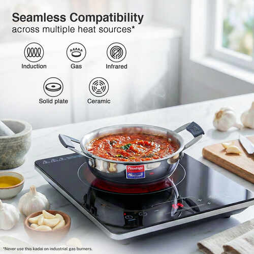 Prestige Tri Ply Cute Kadai