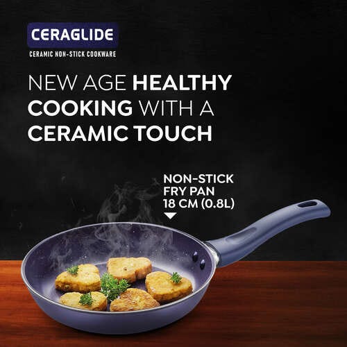 Prestige Ceraglide Ceramic Coating Non-Stick Aluminium Cookware Fry Pan