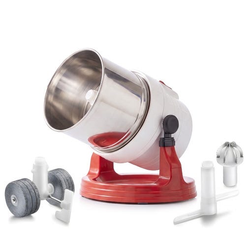 Prestige PWG 01 Wet Grinder with Stainless Steel Drum 200 W, 2 L (White, Red)