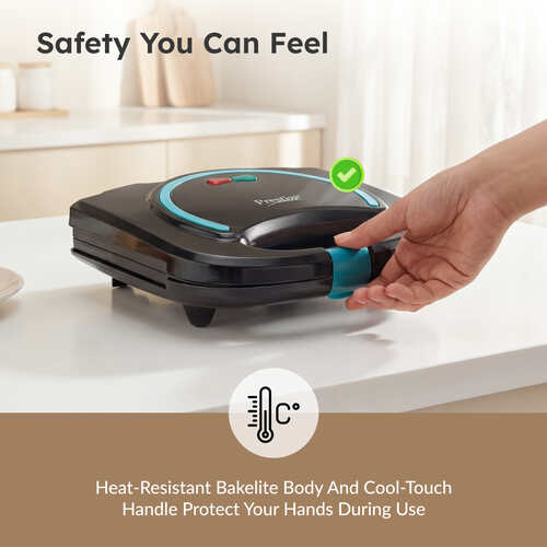 Prestige Sandwich Toaster PSMFB (D) Designer Series With Fixed Sandwich Plates