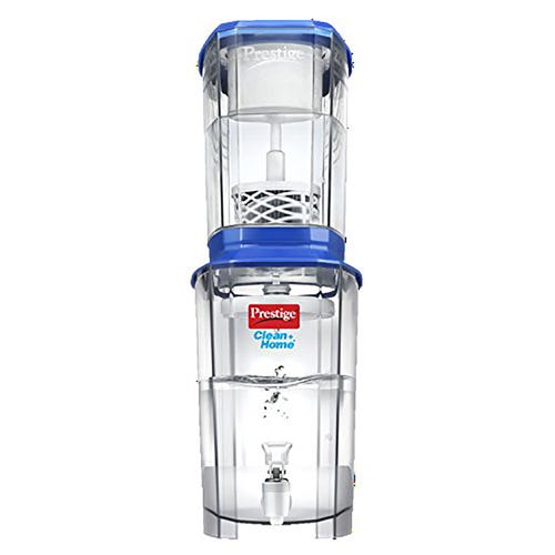 Prestige CleanHome PSWP 2.0 Water Purifier, 18L (Transparent, Blue)