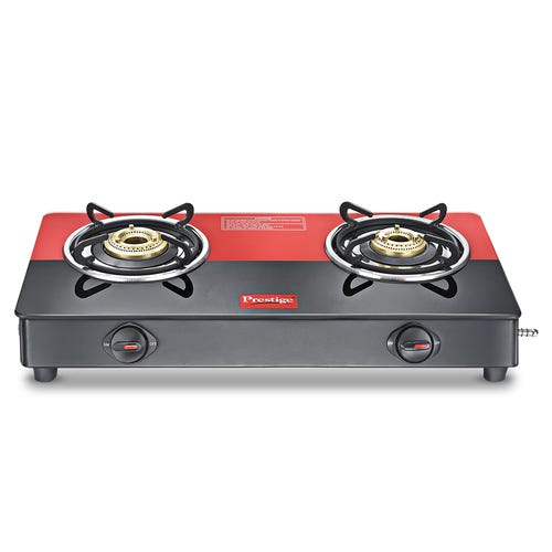Prestige Atlas Duo Toughened Glass Gas Stove