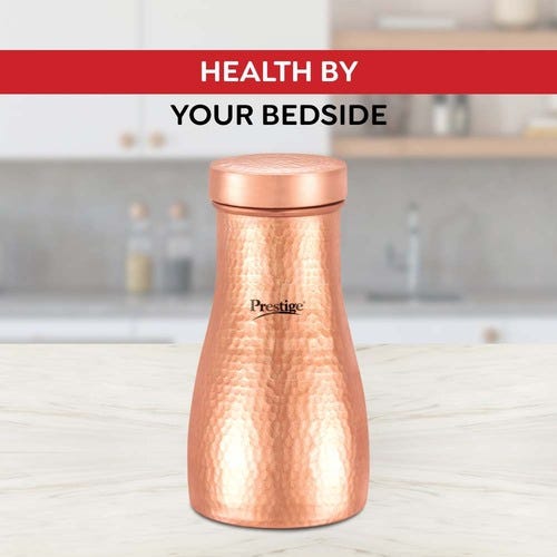 Prestige 900ml Tattva Copper Bedroom Bottle