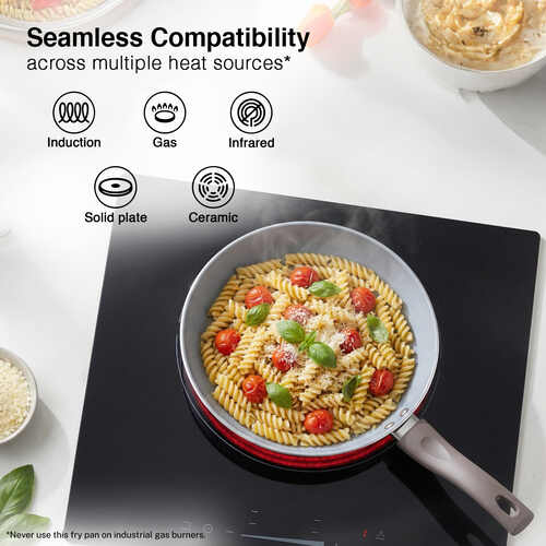 Prestige Ceraglide Duo Ceramic Coating Non Stick Aluminium Cookware Fry Pan Dia 28 cm (2.3 Litre)