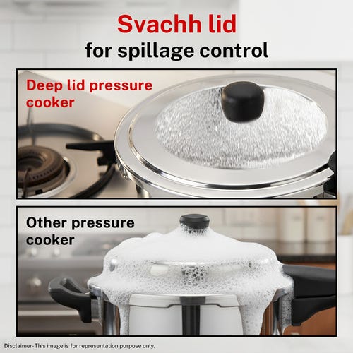 PRESTIGE POPULAR SVACHH STAINLESS STEEL PRESSURE COOKER 2.0 L